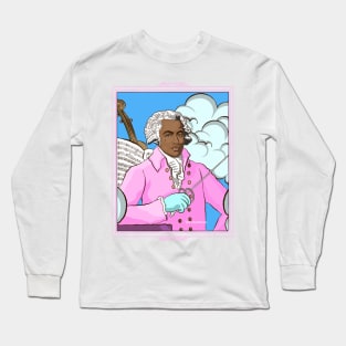 Portrait of Joseph Bologne Bubble Gum Long Sleeve T-Shirt